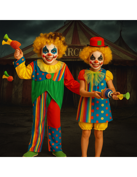 Kostüm Clownkind | Kinderkostüme der König des Karnevals